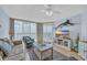 Bright living room with ocean views and balcony access at 2507 S Ocean Blvd. # 802, North Myrtle Beach, SC 29582