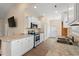 Modern kitchen with granite countertops, stainless steel appliances, and ample cabinet space at 2827 Allen Dew Rd., Conway, SC 29527