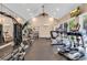 Well-equipped gym with treadmills, weights, and other exercise machines for residents' use at 3148 Bayhaven Dr., Myrtle Beach, SC 29579
