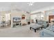 Expansive living room with fireplace and open floor plan to other rooms at 3148 Bayhaven Dr., Myrtle Beach, SC 29579