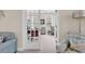 Open office space featuring french doors and a neutral color palette at 3148 Bayhaven Dr., Myrtle Beach, SC 29579