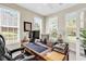Office featuring three windows, desk, and chair with lots of natural light at 3148 Bayhaven Dr., Myrtle Beach, SC 29579