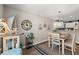 Cozy dining area that flows into the kitchen at 323 14Th Ave. S # B, Surfside Beach, SC 29575