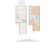 Floor plan of the home showing two floors with dimensions, square footage, and layout at 323 14Th Ave. S # B, Surfside Beach, SC 29575