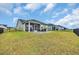 The backyard has a well maintained lawn, patios, fences and an area for grilling and entertaining at 4105 Da Vinci Dr., Myrtle Beach, SC 29579
