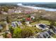 Aerial view of homes in a community near a marina and waterway at 4387 Landing Rd., Little River, SC 29566