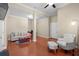Spacious living room with modern decor, plush seating, and ample natural light at 4387 Landing Rd., Little River, SC 29566