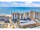 Stunning view of an oceanfront resort with parking garage and beautiful ocean views at 4800 S Ocean Blvd. # 1103, North Myrtle Beach, SC 29582