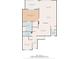 Floor plan showcasing the layout of the primary bedroom, kitchen, and living room at 5012 Prato Loop # 5012, Myrtle Beach, SC 29579