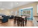 Open floor plan with dining area, kitchen, and living room at 6001 - 1125 S Kings Hwy., Myrtle Beach, SC 29575