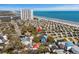 Scenic aerial view capturing the property's proximity to the beach, RV park, and local attractions at 6001- L08 S Kings Hwy., Myrtle Beach, SC 29575