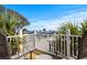 Balcony chairs offering views of the RV park and bright blue ocean at 6001- L08 S Kings Hwy., Myrtle Beach, SC 29575