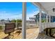 Balcony seating area offers views of the nearby waterway and RV park at 6001- L08 S Kings Hwy., Myrtle Beach, SC 29575