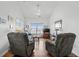 Comfortable living room with neutral walls and pleasant views at 6001- L08 S Kings Hwy., Myrtle Beach, SC 29575