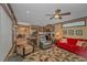 Cozy living room with wood-style floors and comfortable seating at 6001-Mh26 S Kings Hwy., Myrtle Beach, SC 29575