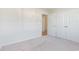 This bedroom has wall-to-wall carpeting and closet space at 633 Woodside Dr., Conway, SC 29526