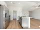 Modern kitchen with granite countertops, stainless steel appliances, and an open layout at 633 Woodside Dr., Conway, SC 29526