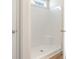 The bathroom features a stand-up shower with white shower surround at 633 Woodside Dr., Conway, SC 29526