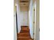 Hallway boasts hard wood flooring and easy access to bedrooms and common areas at 836 Brookline Dr., Myrtle Beach, SC 29579