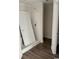 Bathroom shower with a white shower base and door at 1395 Knotty Branch Rd., Conway, SC 29527