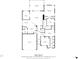 A black and white floor plan outlines rooms and dimensions in a modern home design layout at 1478 Suncrest Dr., Myrtle Beach, SC 29577