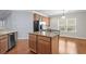 Kitchen with granite countertops, stainless appliances, and a large center island at 152 Shenandoah Dr., Murrells Inlet, SC 29576