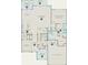 Open-concept floor plan showcasing the layout of the kitchen, gathering room, and owner's suite at 515 Oak Landing Dr., Myrtle Beach, SC 29588