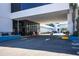 Building entrance featuring covered parking and well maintained exterior at 1501 South Ocean Blvd. # 738, Myrtle Beach, SC 29577