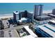 A lovely exterior view of the condos, pools, and ocean in beautiful Myrtle Beach, South Carolina at 1501 South Ocean Blvd. # 738, Myrtle Beach, SC 29577