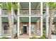Stunning exterior view showcasing brick facade, grand balconies and a welcoming entrance at 2790 Howard Ave. # D, Myrtle Beach, SC 29577