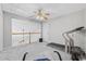 Loft space with exercise equipment, neutral walls, and a ceiling fan at 3255 Gervais Ln., Myrtle Beach, SC 29588