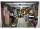 Organized garage with ample storage space and a variety of tools and equipment at 3904 Birchwood St., North Myrtle Beach, SC 29582