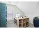 Bright home office featuring a modern desk, natural light, and ample storage space at 441 Garden Ave., Georgetown, SC 29440