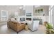 Inviting living room with fireplace, modern decor, and comfortable seating offers a relaxing ambiance at 441 Garden Ave., Georgetown, SC 29440
