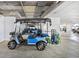 Parking garage with golf cart charging stations, and reserved parking spaces at 601 Hillside Dr. N # 2305, North Myrtle Beach, SC 29582