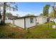 A well-kept shed provides extra storage and complements the landscaped yard, offering practicality and charm at 613 Cypress Dr., Surfside Beach, SC 29575