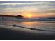 Beautiful sunrise over the ocean and pier for a great view and tranquil place at 710 62Nd Ave. N, Myrtle Beach, SC 29572