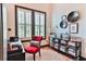 Cozy home office with a comfortable seating, natural light and stylish decorative accents at 72 Landing Rd. # 0, Pawleys Island, SC 29585