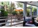 Charming screened porch offering outdoor relaxation space with scenic backyard views at 72 Landing Rd. # 0, Pawleys Island, SC 29585