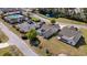 Aerial view of the property featuring the house, pool, and surrounding community amenities at 90 Carolina Crossing Blvd., Little River, SC 29566