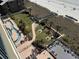 Aerial view showing resort style pool, deck, and beach access at 102 N Ocean Blvd. # 903, North Myrtle Beach, SC 29582