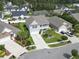 Scenic aerial view of a charming home nestled within a peaceful neighborhood at 1101 Bronwyn Circle, North Myrtle Beach, SC 29582