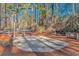 Scenic recreation area with benches, a picnic table, and a BBQ pit set among trees in a peaceful community at 111 Hickory Dr., Conway, SC 29526