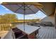 Spacious outdoor patio area for dining and relaxation with views at 12 Spartina Ct. # 2, Pawleys Island, SC 29585