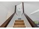 Staircase leads to a bedroom at 12 Spartina Ct. # 2, Pawleys Island, SC 29585