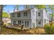 Back of home featuring a deck with patio furniture and a view of the fenced yard at 1213 Oak St., Conway, SC 29526