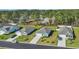 Aerial view of several homes in a neighborhood surrounded by lush greenery at 156 Teddy Bear Circle, Conway, SC 29526