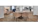 Open-concept living space features a dining area, kitchen, and living room at 156 Teddy Bear Circle, Conway, SC 29526
