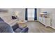 Comfortable living room with modern furnishings and a large window for natural light at 156 Teddy Bear Circle, Conway, SC 29526