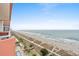 Breathtaking aerial view of the beach and ocean at 1604 N Ocean Blvd. # 903, Myrtle Beach, SC 29577
